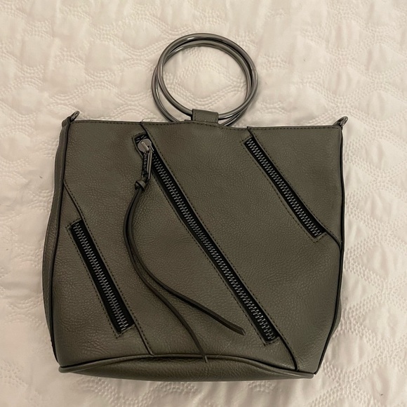 Joe’s Jeans “Harley” dark pewter handbag - Picture 2 of 12